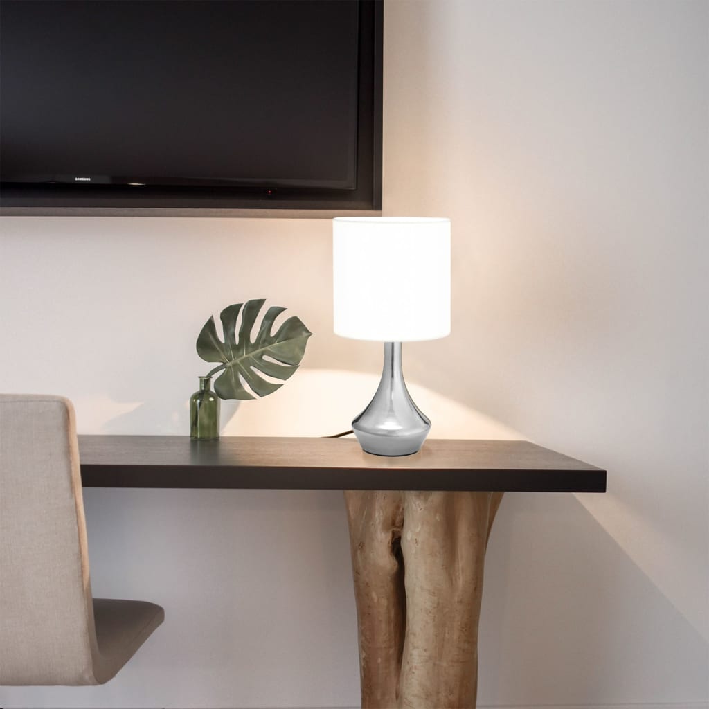 Luxury Touch-Sensor Table Lamp Duo — E14 Compatible